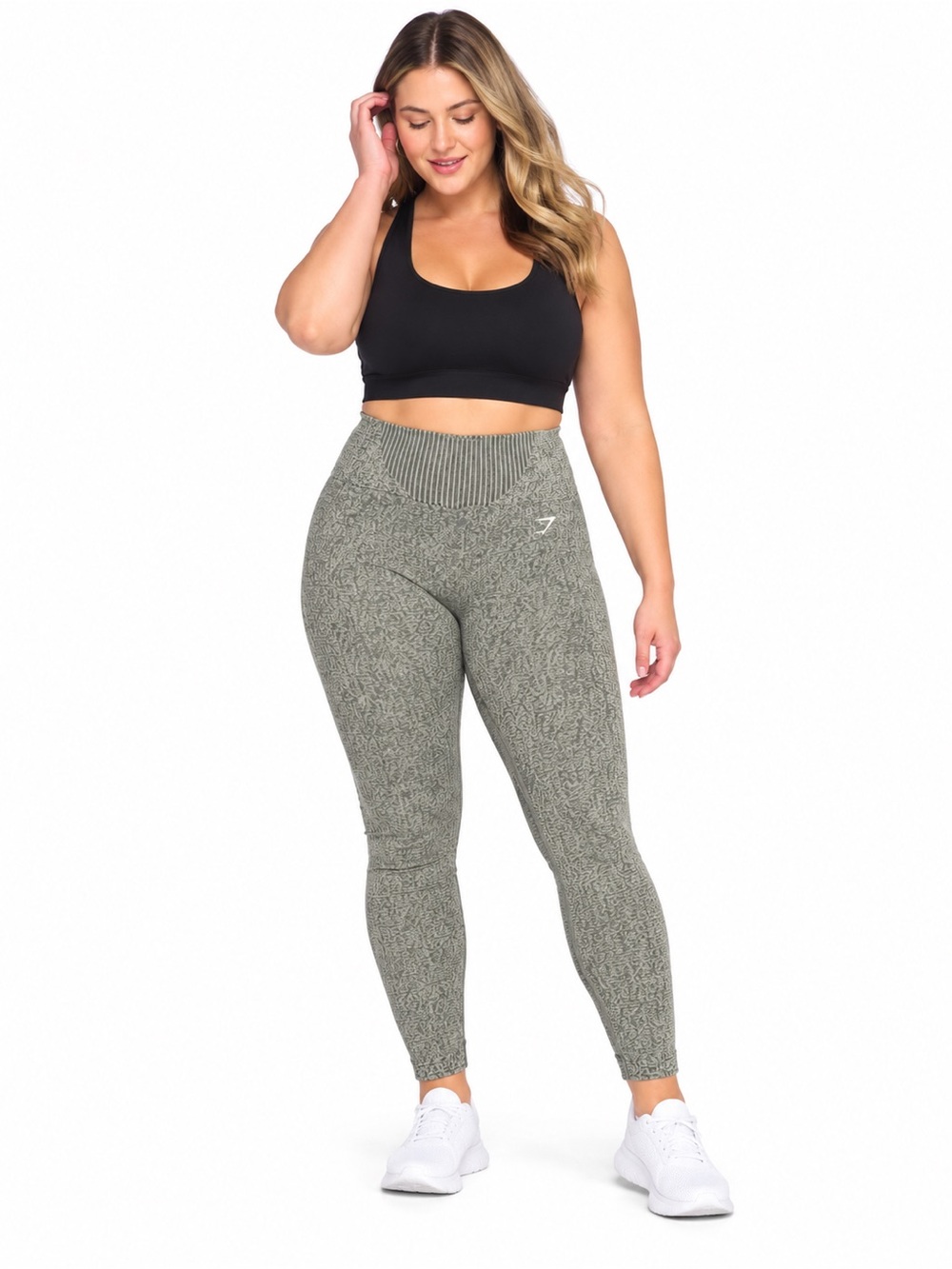 Gymshark Grey Seamless High Waisted Workout Leggings